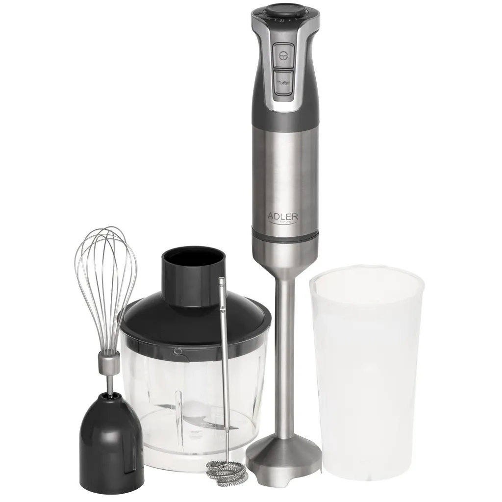 Mélangeur à Main Adler AD4627G - Appareil de Cuisine pour Soupes et Jus