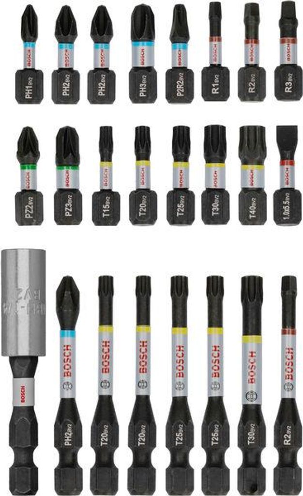 PRO Impact Schrauberbit Set, 24-tlg. Produktbild 