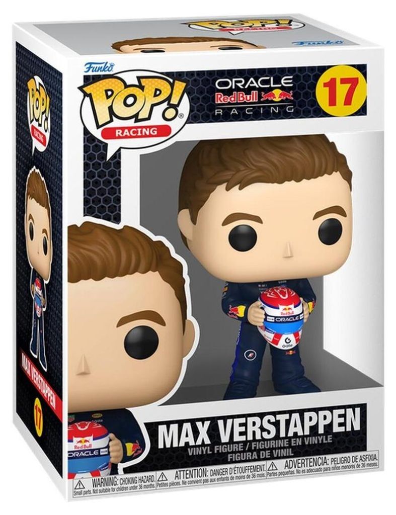 Figurine en vinyle Formula One POP! Racing, Verstappen Image du produit 
