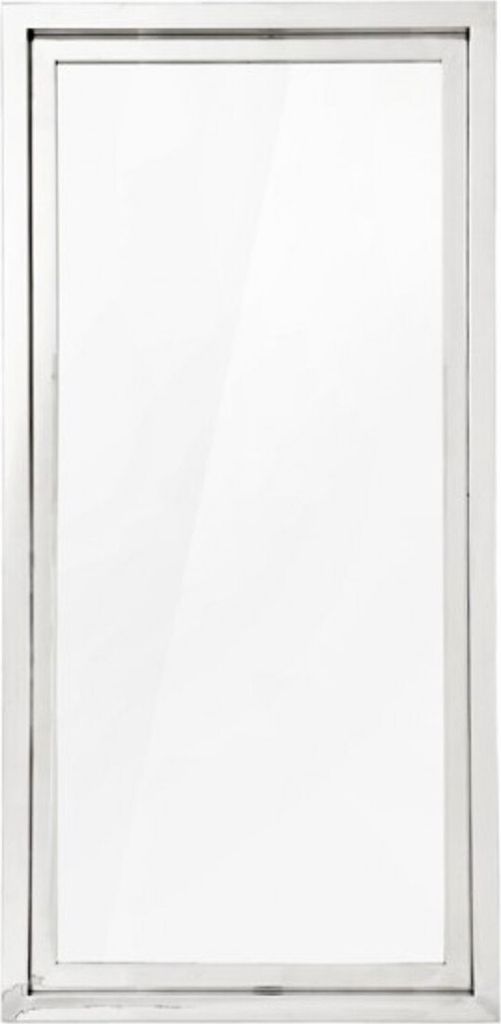 Casa Padrino Luxus Wandspiegel Edelstahl vernickelt 195 x 95 cm - Luxury Hotel Collection