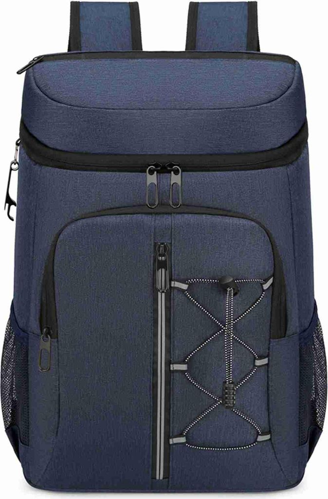 Isolierter Kühlrucksack, bequeme weiche Tasche, leicht, Camping