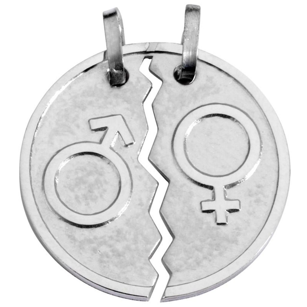 Basic Silber SL10 Anhänger Partneranhänger Silber