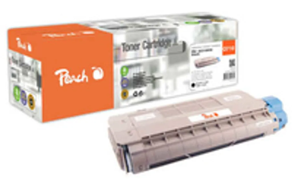 Toner Noir Peach 110596 : Évitez les Traces et Imprimez Plus pour Moins