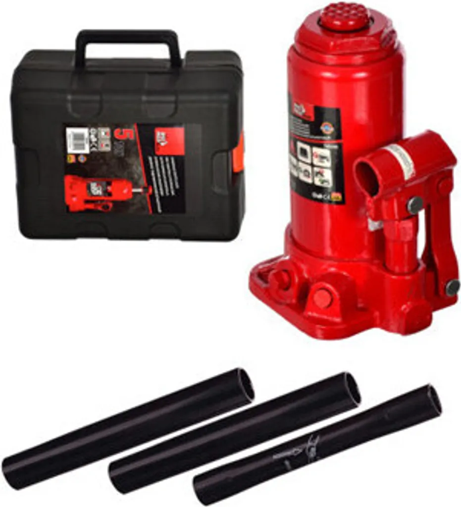 Cric Big Red 5 Tonnellate T90504DS - Il Tuo Salvavita On The Road