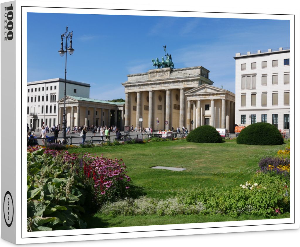 raxxa Premium-Puzzle "Berlin Brandenburger Tor Pariser Platz", 1000 Teile