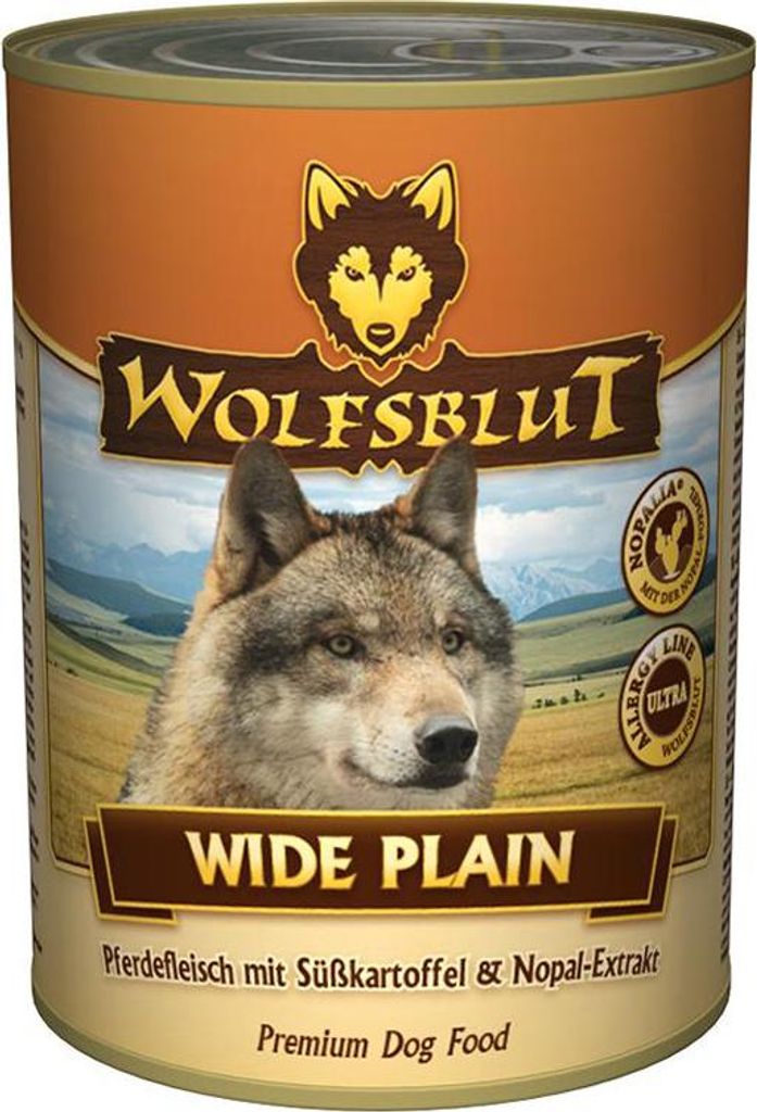 Wolfsblut Wide Plain Pferdefleisch+Süßkartoffel 800 gx6 Immagine del prodotto 