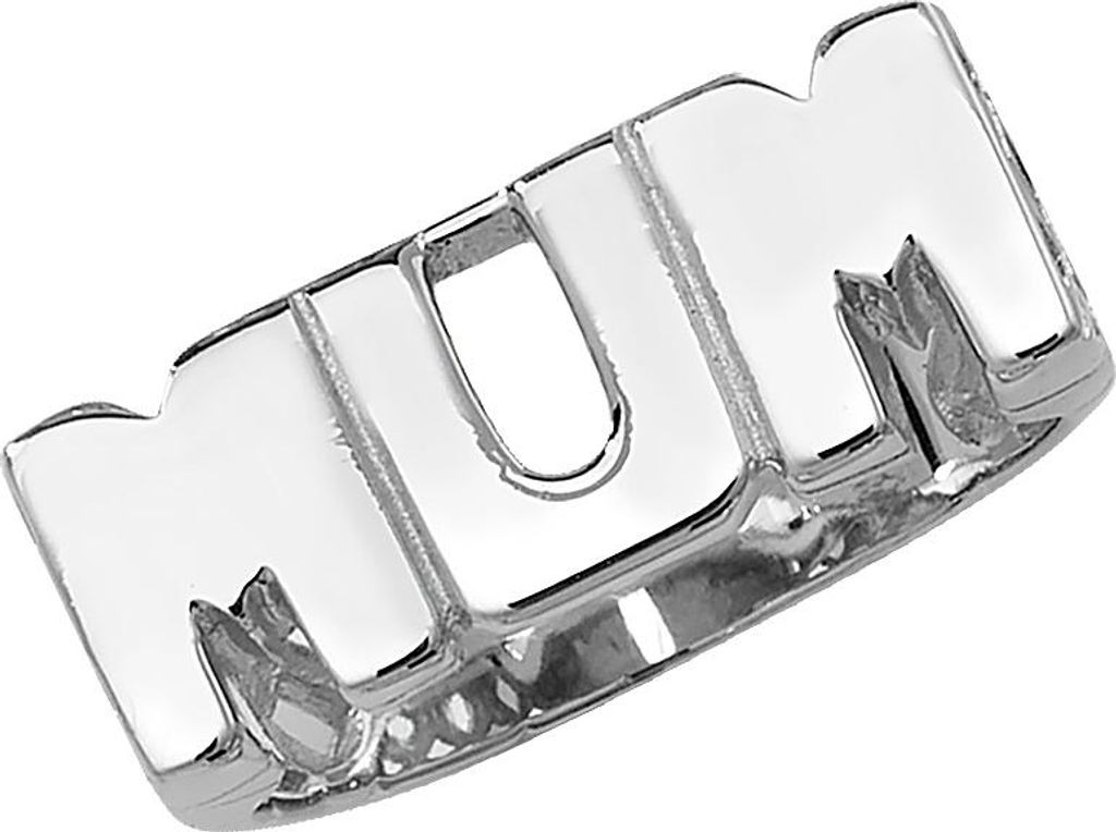 Modischer 925 Sterling Silber Damen - Mum Ring, 53 (16.9); TRS22197RSM