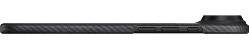 Étui iPhone Air PITAKA en aramide noir texture polyamide MagSafe - 3