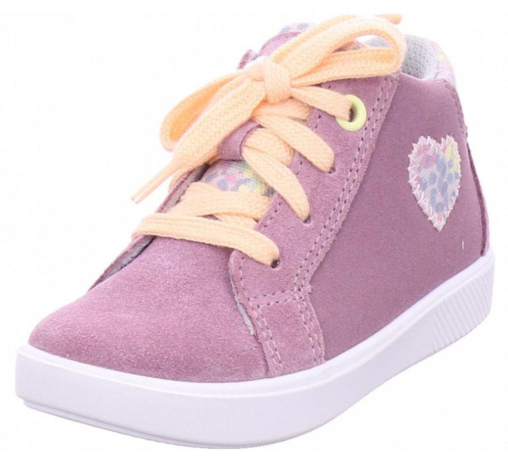 Superfit Velourleder Lauflernschuh Supies in Lila (Größe:25)