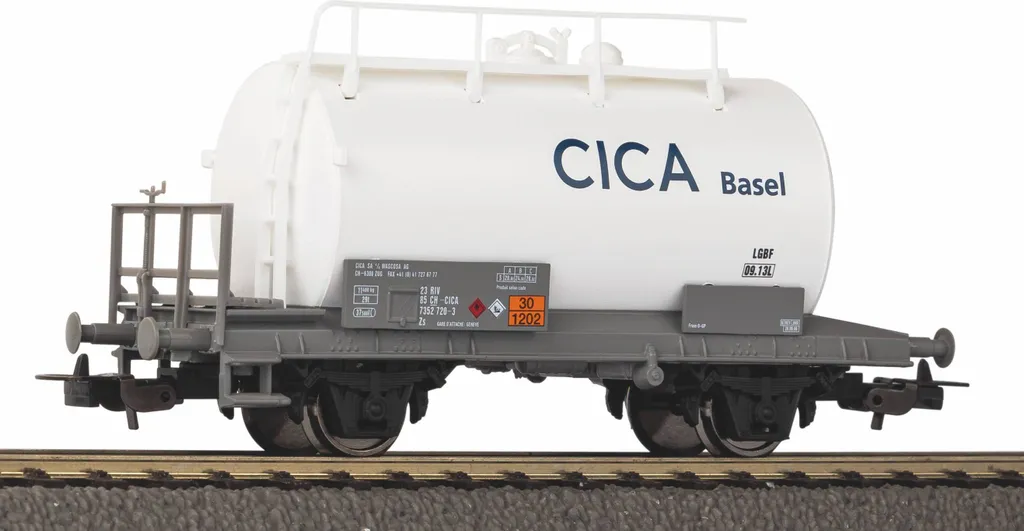 Wagon-citerne CFF Époque IV pour Train Électrique HO - Piko 27702