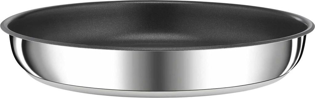 Tefal Ingenio Preference L97303 Bratpfanne, 22 cm max. Durchmesser, Edelstahl, Induktionsherd-geeignet, Antihaftbeschichtung, abnehmbarer Griff