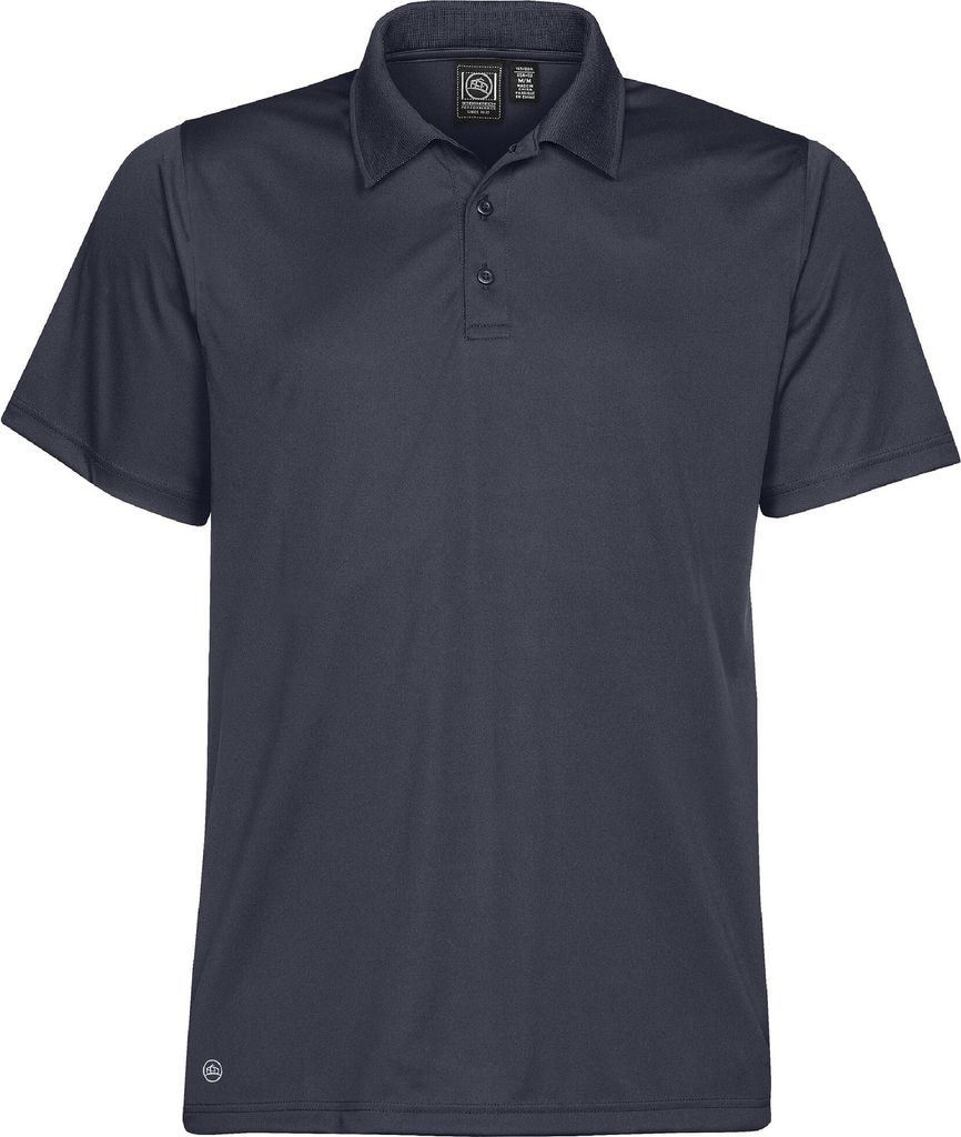 Stormtech Herren Eclipse H2X-Dry Pique Polo BC3886 (M) (Marineblau)