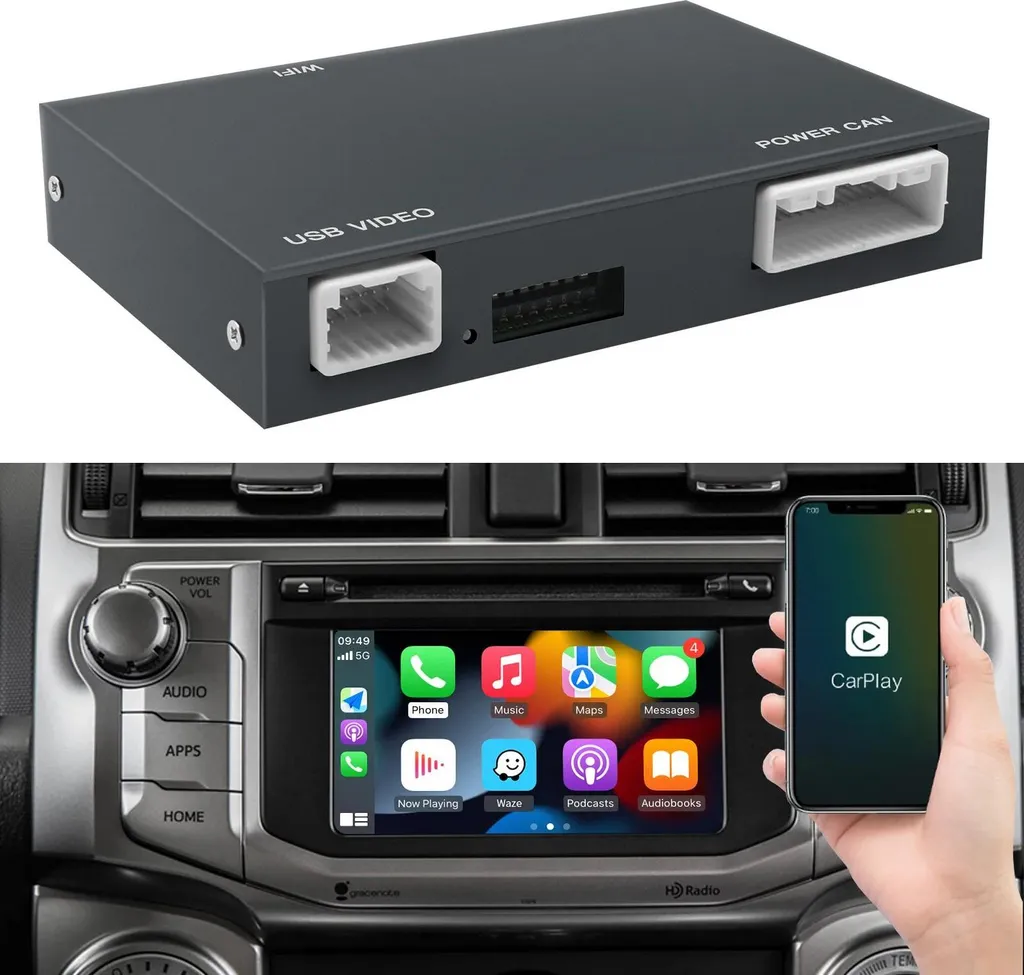 Interface CarPlay et Android Auto sans fil Module Multimédia Bluetooth 5.0