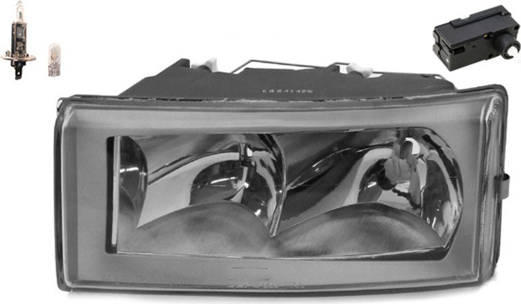 Johns, Scheinwerfer Halogen passend für Iveco Daily II Links Leuchtmittel m. Stellmotor 500307755 0000500307755 1J0941295A 1041664 9948397 4253620...