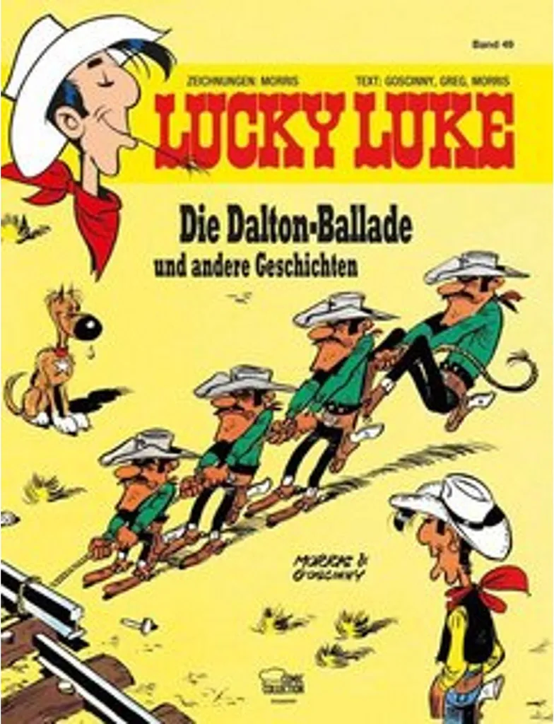 Lucky Luke La Ballade des Dalton Tome 49 Édition Illustrée Morris BD