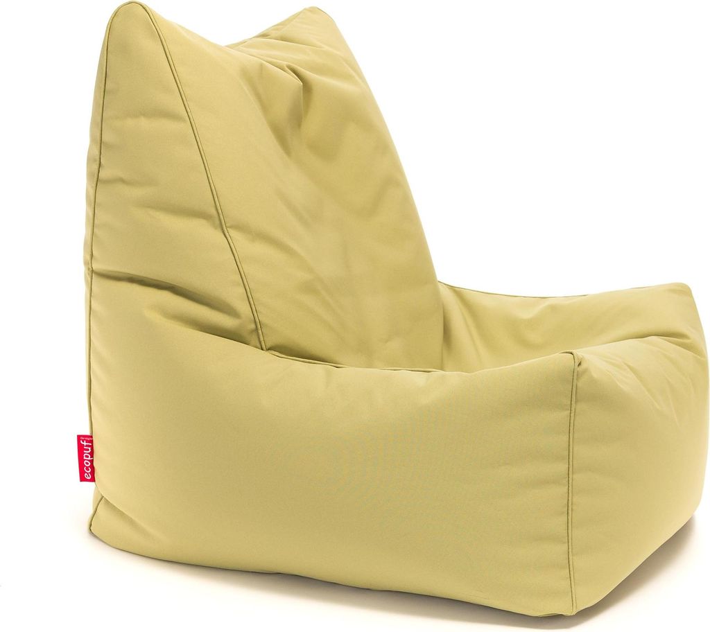 Ecopuf, Solid, Sitzkissen, Sessel Bean Bag, Sitzsack, für Innen und Außen
