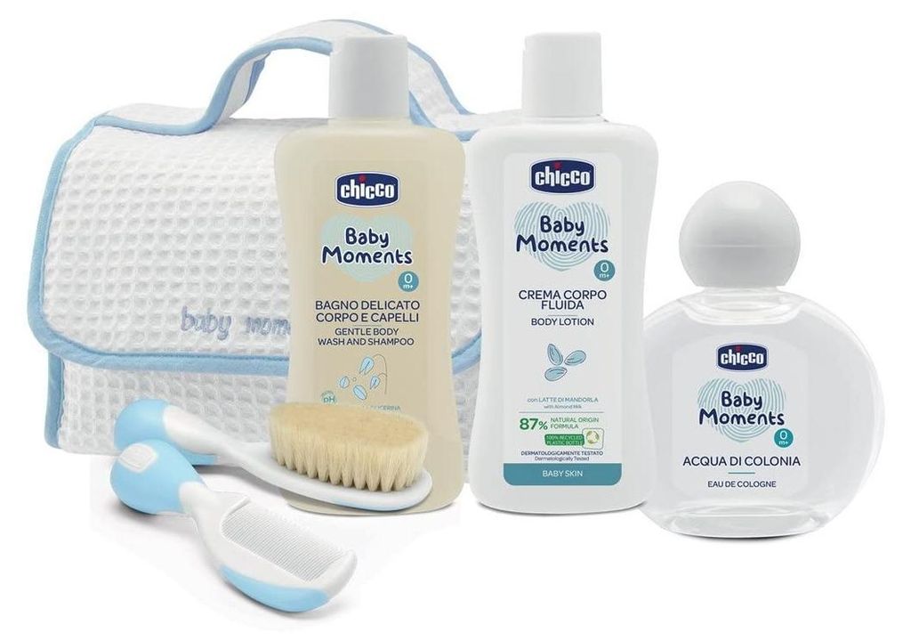 Chicco Baby Moments Beauty Case mit Griff Blau - Kölnisch Produktbild 