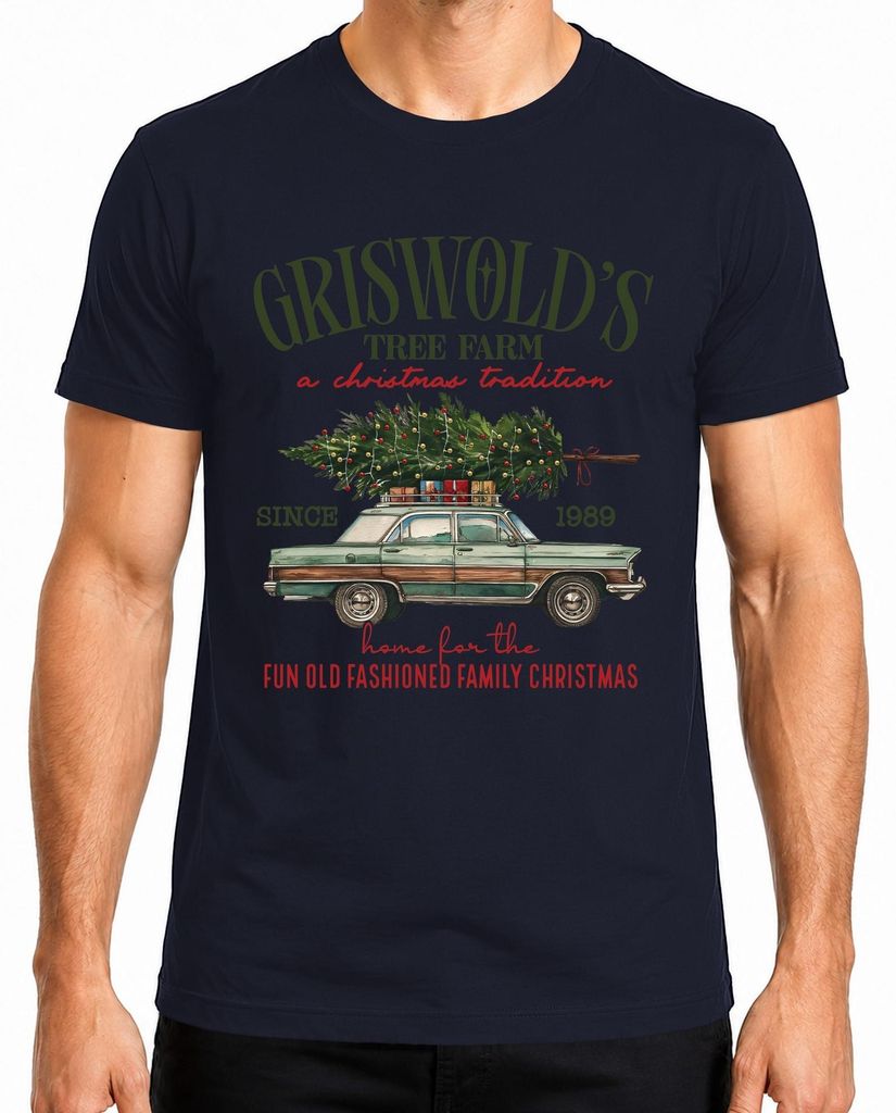 Pánske tričko Griswold's Tree Farm Christmas Christmas Obrázok produktu 