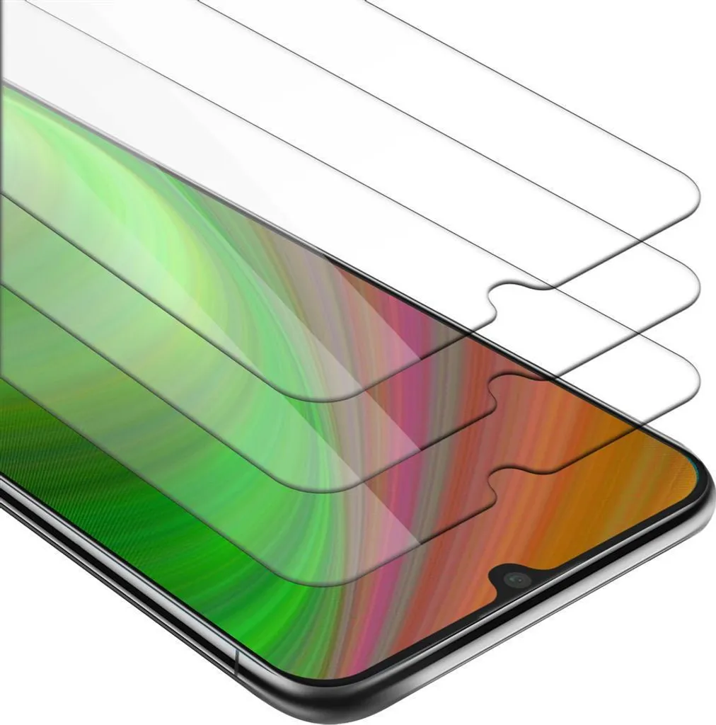 Cadorabo 3x Proteggi Schermo Vetro Temperato ZTE Blade V10 9H Trasparente