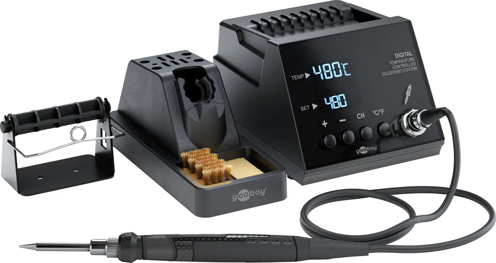 Station soudage Goobay chauffe 8s pour éviter les soudures froides 70W
