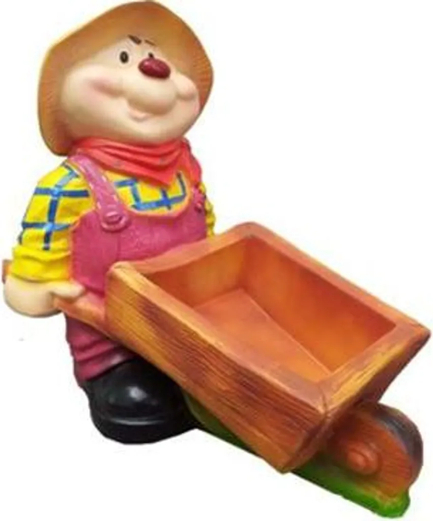 Statue Hamster 60cm Décoration de Jardin en Résine pour Extérieur Chic