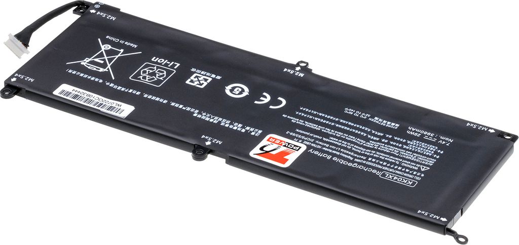 Akku T6 Power HP Pro x2 612 G1 Tablet, 3980mAh, 29Wh, 4Zellen, Li-pol