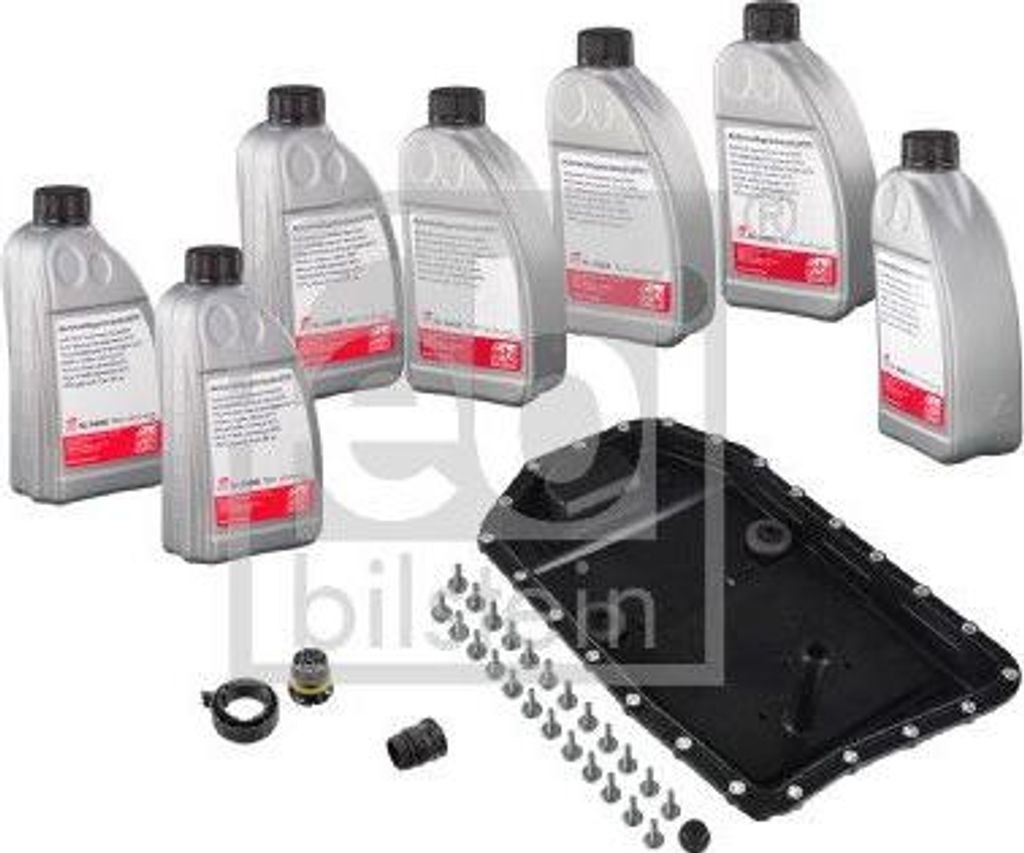 FEBI BILSTEIN 171754 Teilesatz, Ölwechsel Automatikgetriebe OE 24117536387 kompatibel mit 1er E81, 1er E87, 1er E88, 1er E82, 3er E90, 3er E93, 3e...
