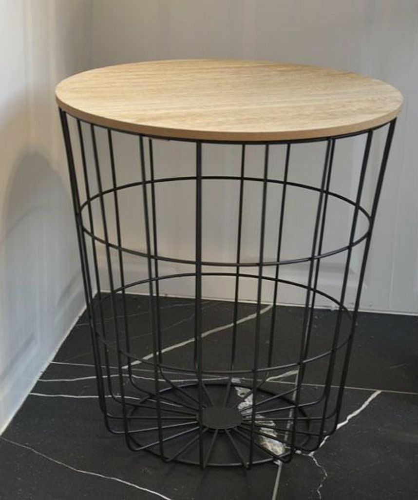 Masa Home&Styling Collection, metal/lemn, 39x41 cm, Zdjęcie produktu 9