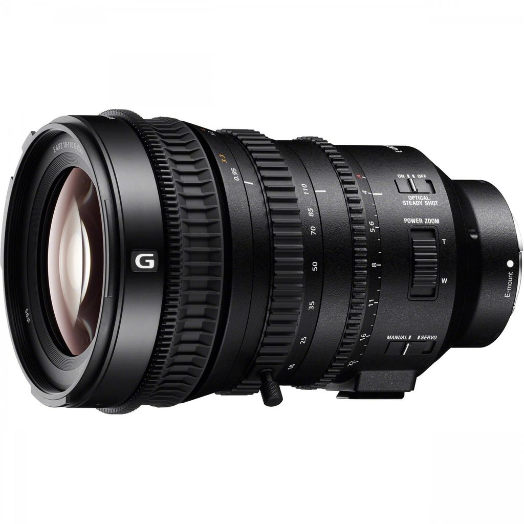 Sony SELP18110G, Telezoom-Objektiv, 15/28, 18 - 110 mm, Bildstabilisator, Sony E, Autofokus