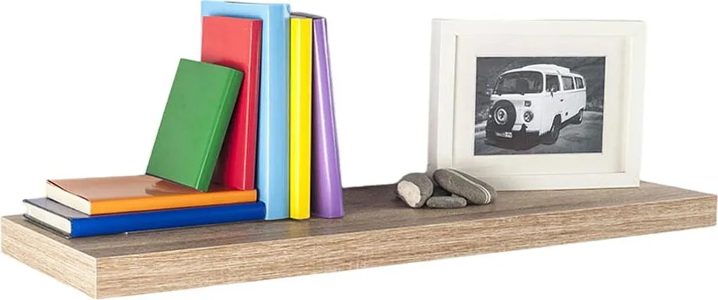Étagère invisible Fepre 047692 Chêne 80 x 25 cm pour fixation murale