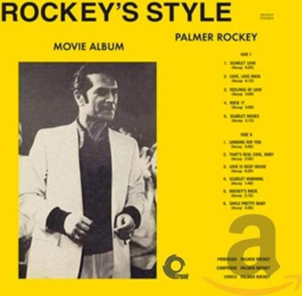 Palmer Rockey - Rockeys Style Movie Album CD