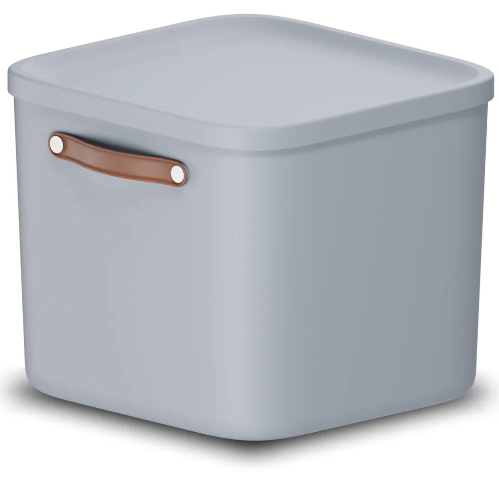 Gagnez de la place avec la boîte Maloja 40L, rangement bleu solide