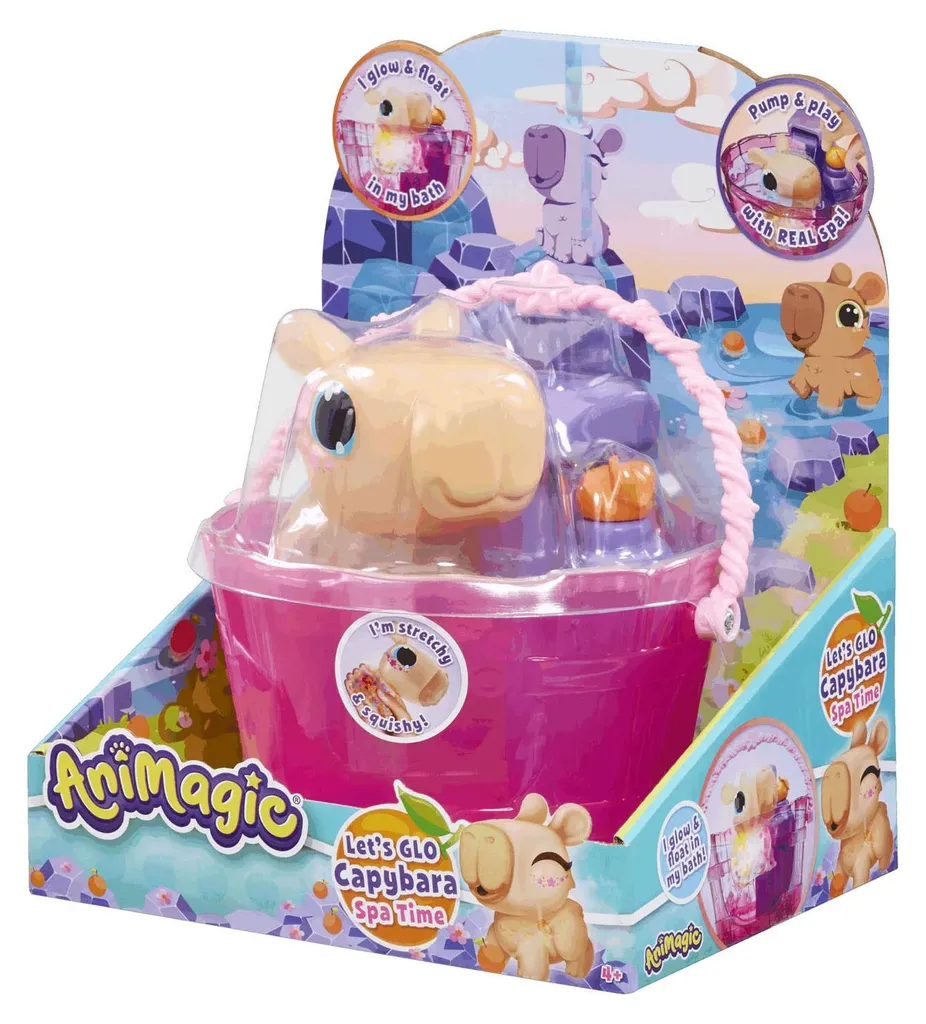 Fini les Bains Difficiles - Capybara Goliath 934415.006 Interactif et Fun
