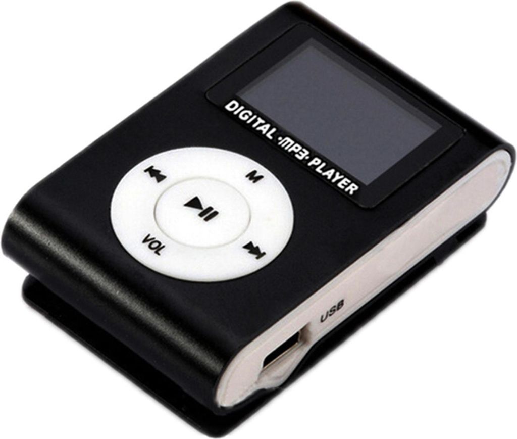 Mini MP3 přehrávač s kovovým klipem, LCD displejem, Obrázek produktu 