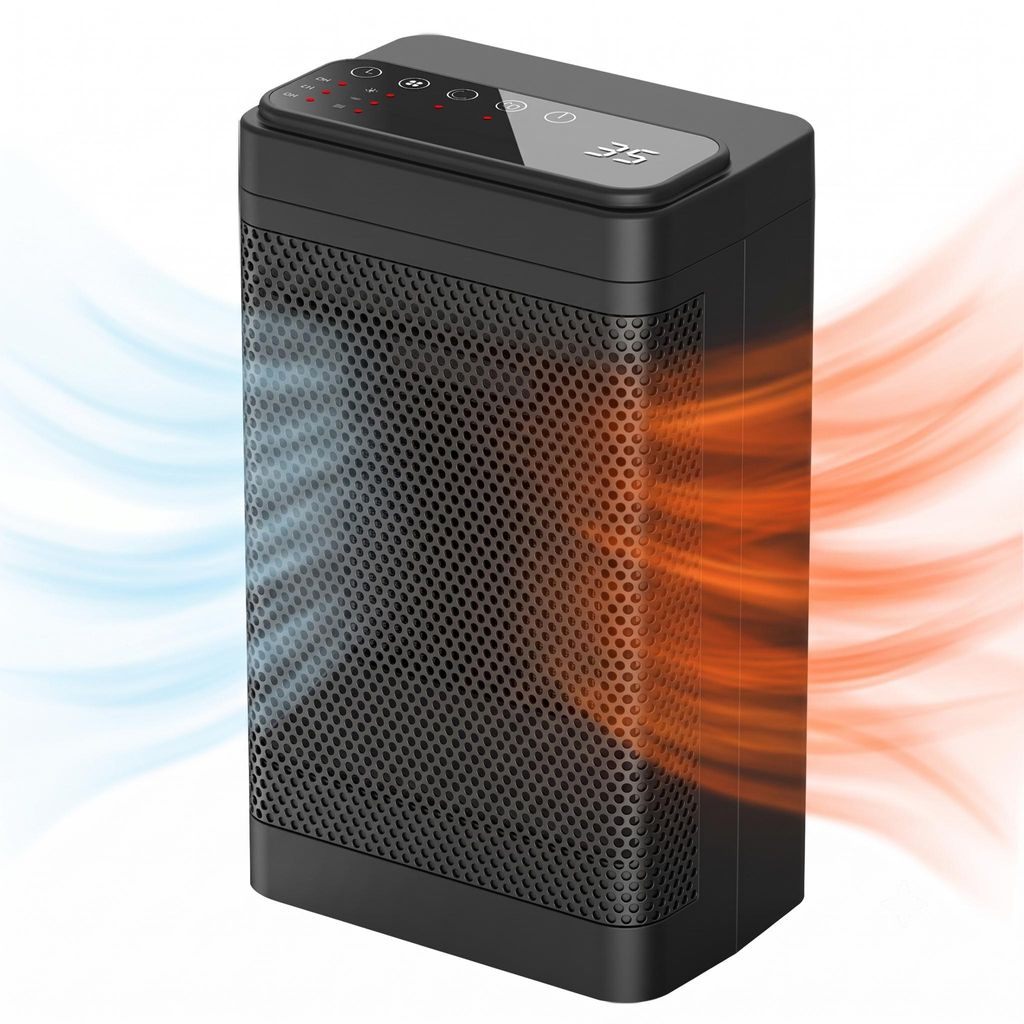Multifunktions-Ventilator & Heizlüfter: 3 Modi (inkl. Produktbild 