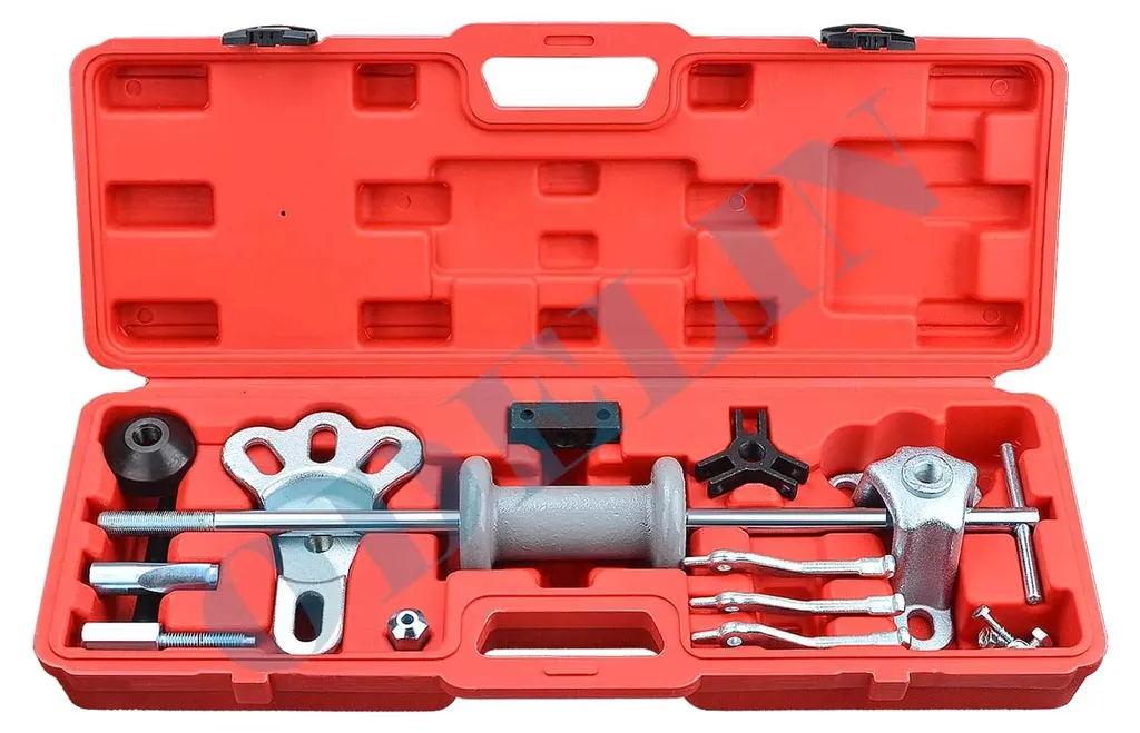 Extracteur d'essieu en acier forgé avec kit 2 et 3 arbres - 8,7 kg