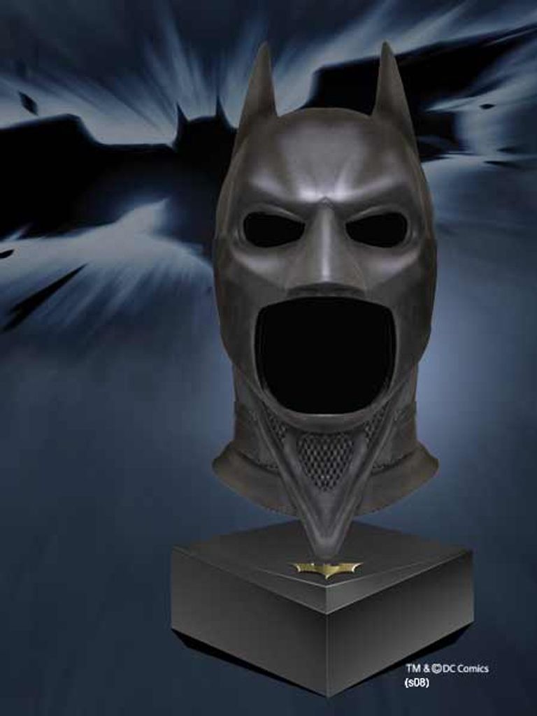 Batman The Dark Knight Büste 1/1 Batmans Maske Special Edition 45 cm