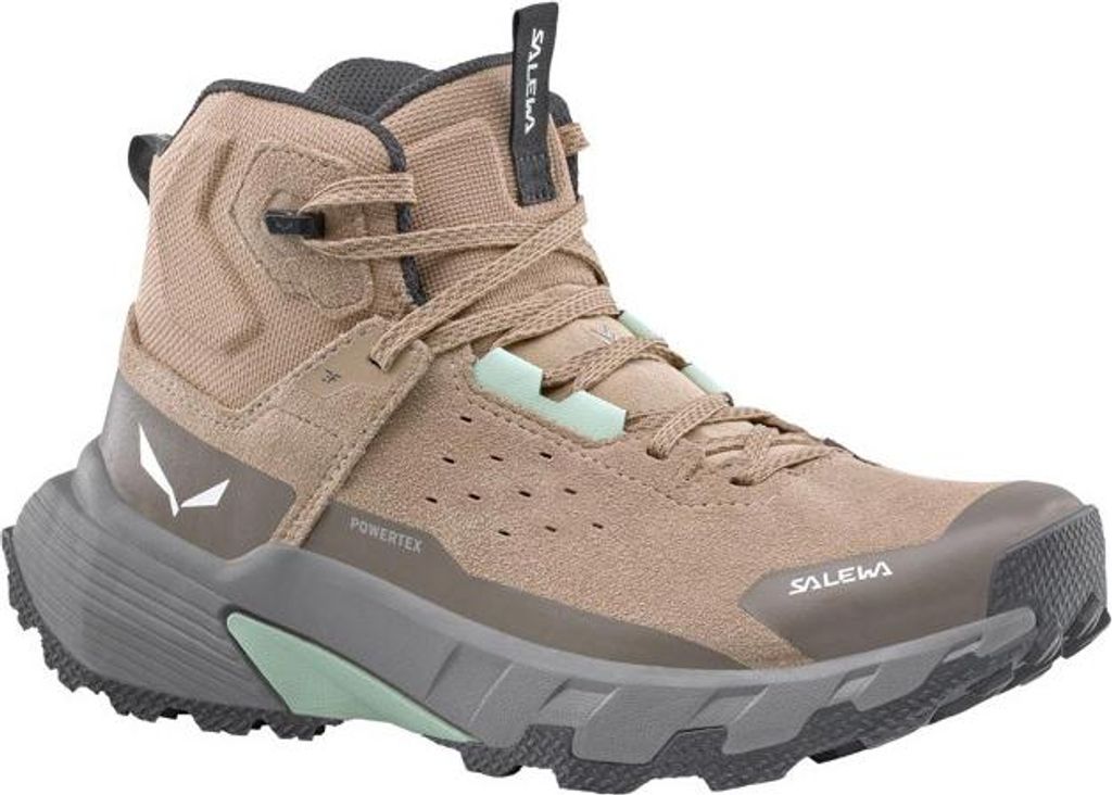 Schuhe SALEWA PEDROC 2 LEATHER MID PTX W Lady, Quicksand/Bungee-Kordel Schuhgröße: 8,5