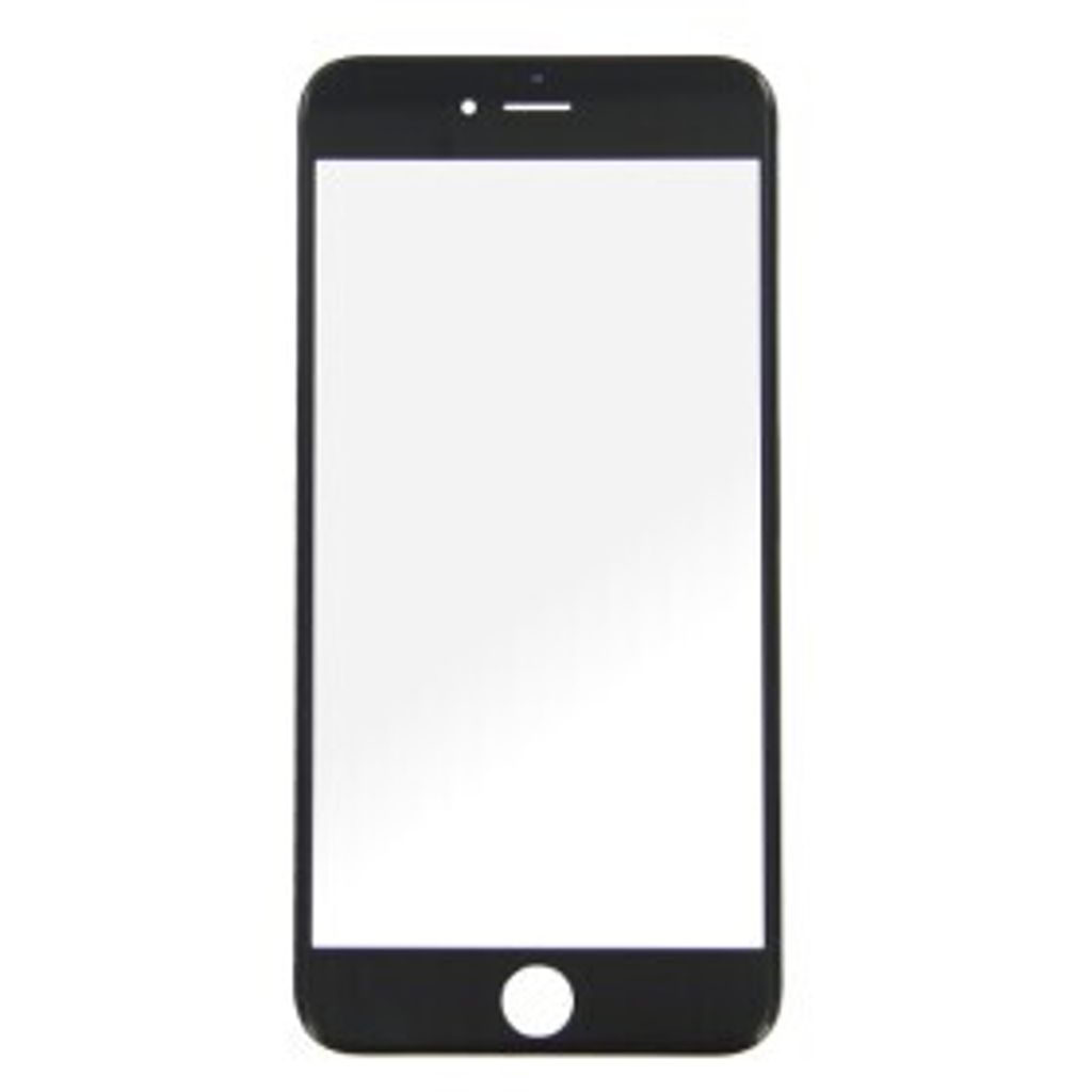 Displayglas für iPhone 6s Plus schwarz LCD + Rahmen Echt Produktbild 
