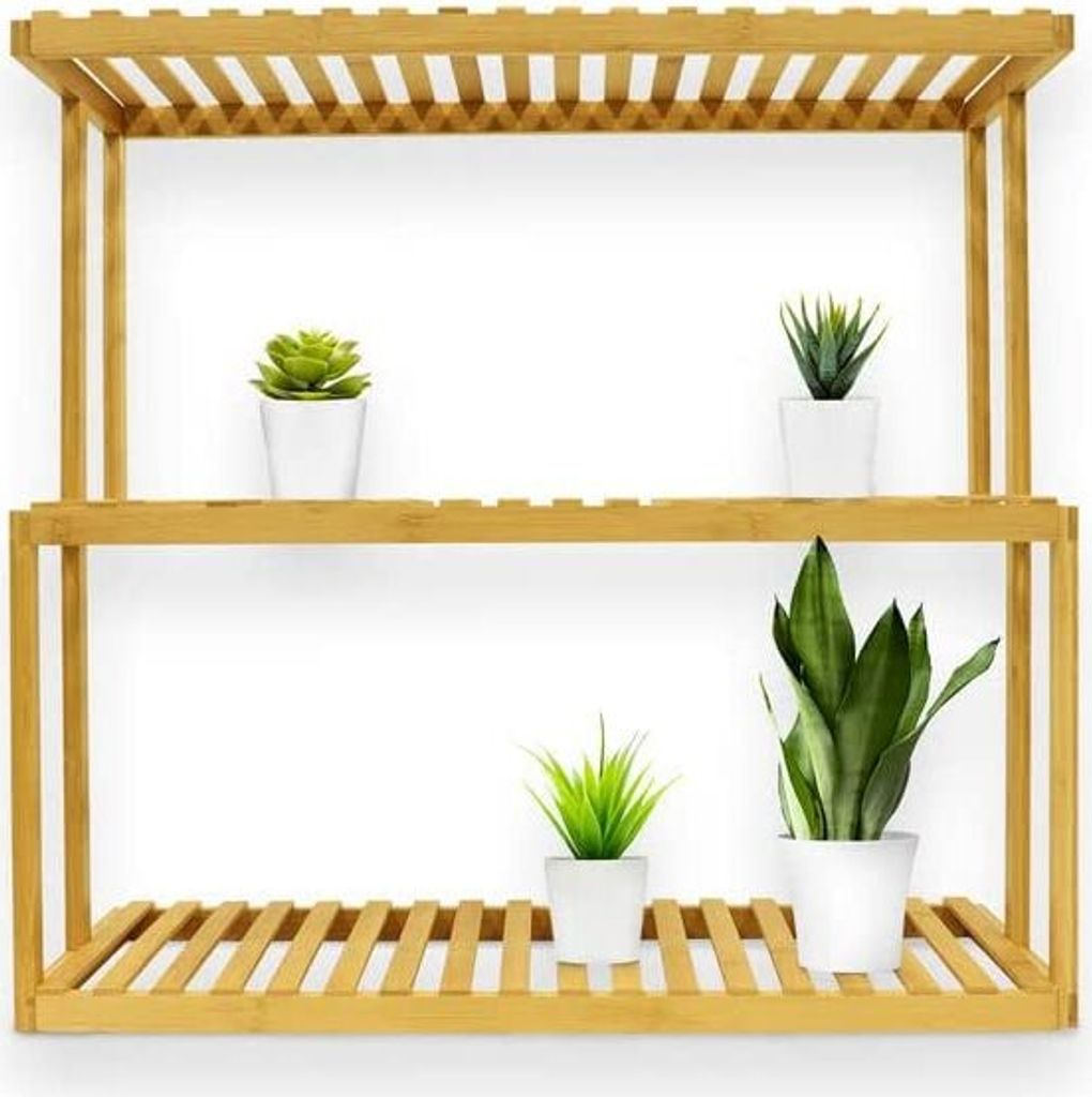 Bambusregal Kano Pflanzen- & Dekoregal 68 x 30 x 71 cm Produktbild 