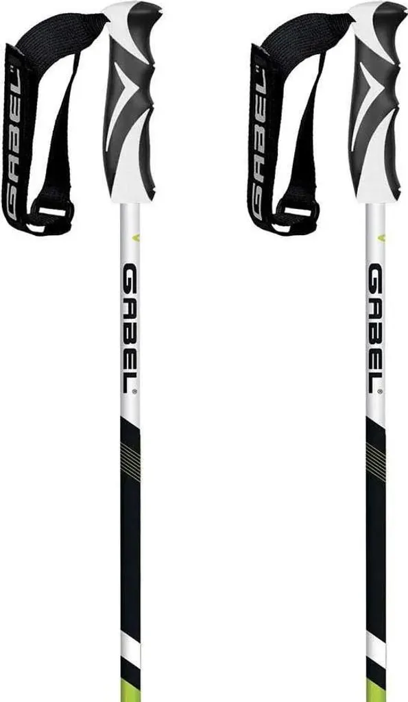 Bâtons de Ski 115 cm Carbon Cross Transparents pour Pistes et Hors-piste