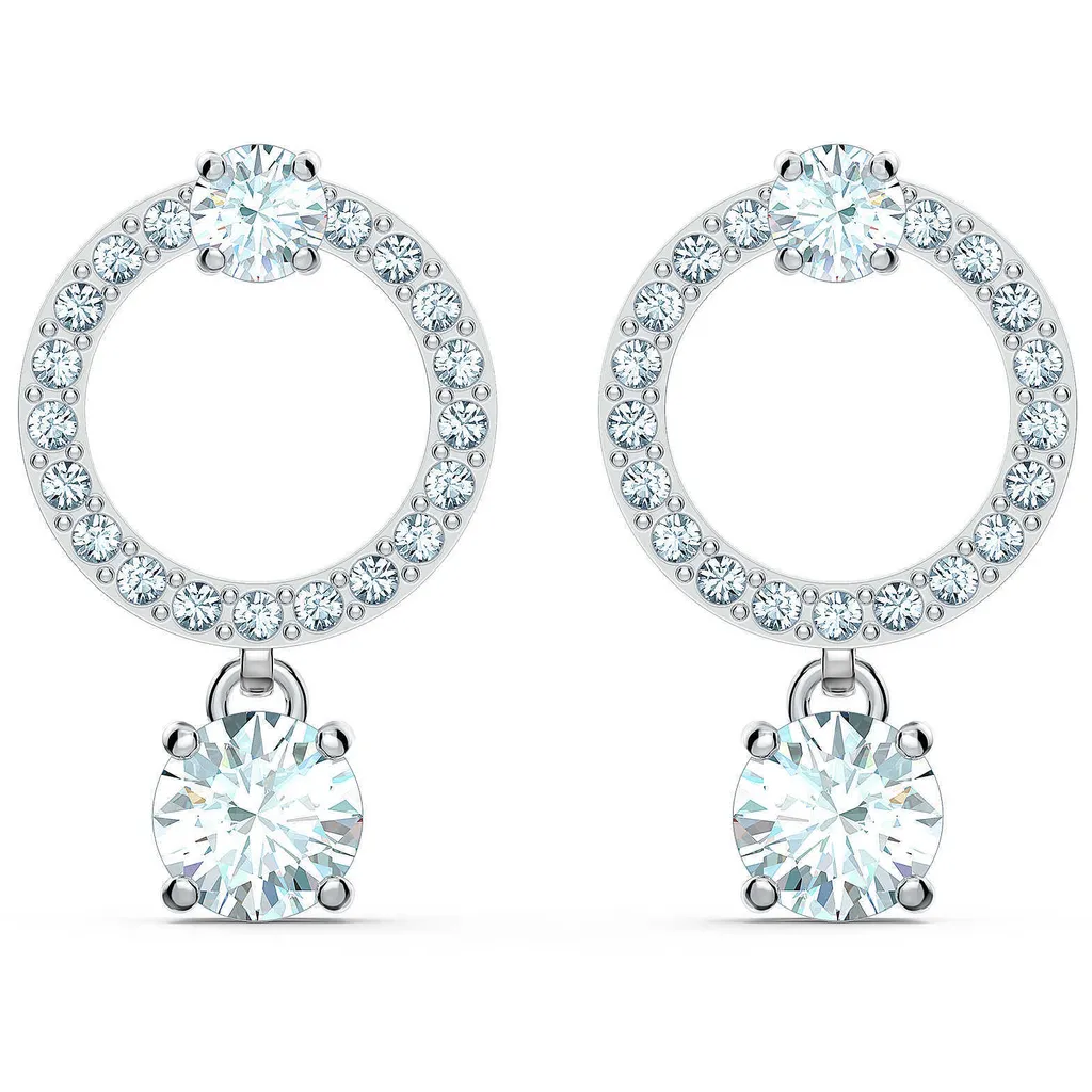 Boucles d'oreilles Swarovski Attract Circle anti-ternissement et chic