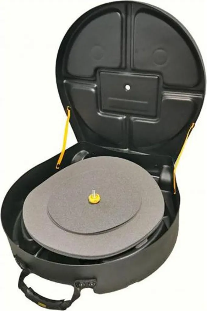 Fly case rigide pour 9 cymbales avec chariot de transport - 2