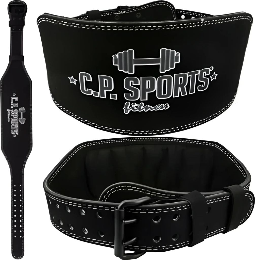 Gewichthebergürtel Komfort Extra Breit, ergonomische Passform, bis zu 11 Einstellmöglichkeiten