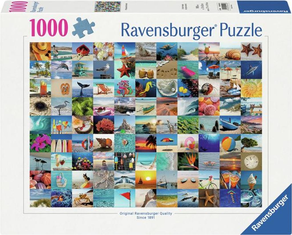 Ravensburger Puzzle 99 moments au bord de la mer 1000 Image du produit 