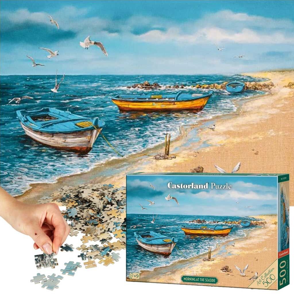 CASTORLAND Puzzle 500el. Morgen am Meer