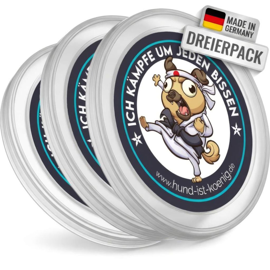 HUND IST KÖNIG Dosendeckel [3 Stk] Deckel für Dosen halten Produktbild 