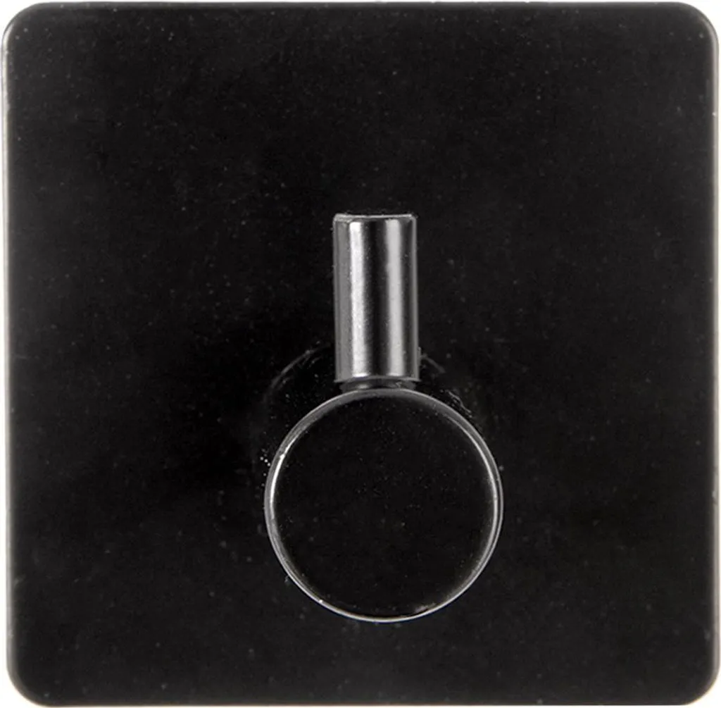 Set 2 Ganci RADKA Neri 4,5x4,5 cm | Design Minimal per Casa Moderna - 3