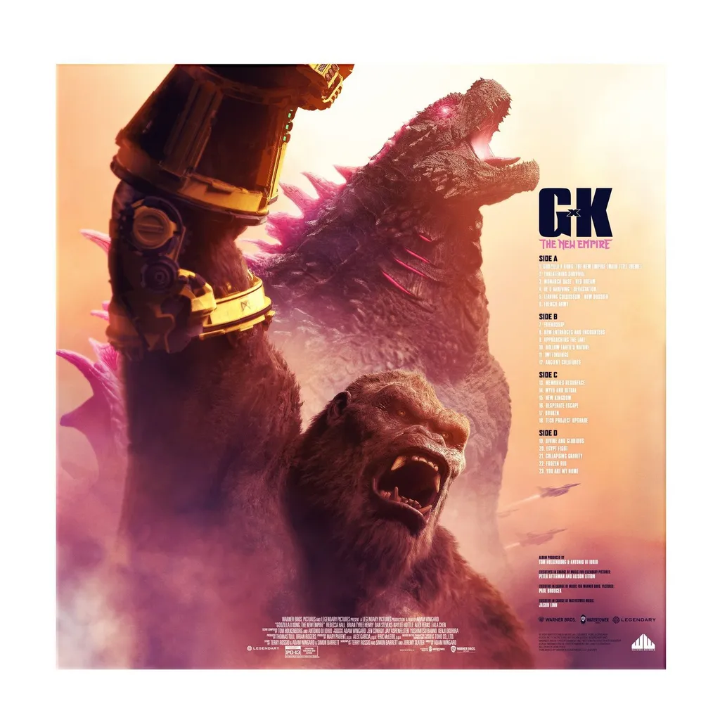 Double Vinyle Godzilla x Kong : The New Empire Original Soundtrack - 3