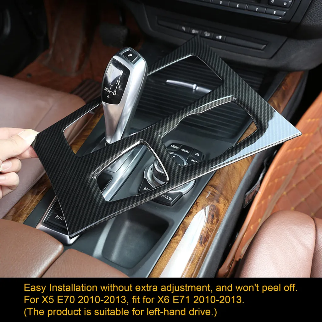 Couvercle de boîte de vitesses anti-rayures pour BMW E70 E71 X5 X6